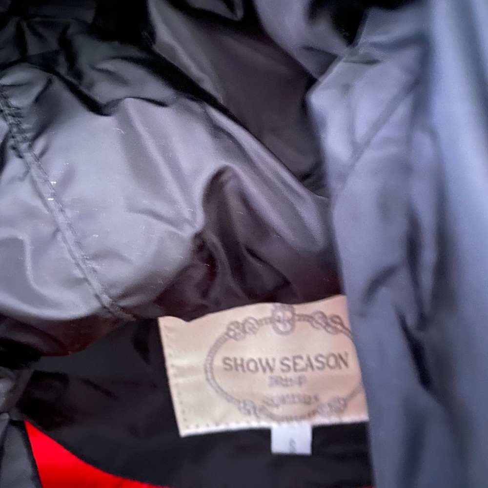 Red Puffer Winter Jacket - image 4